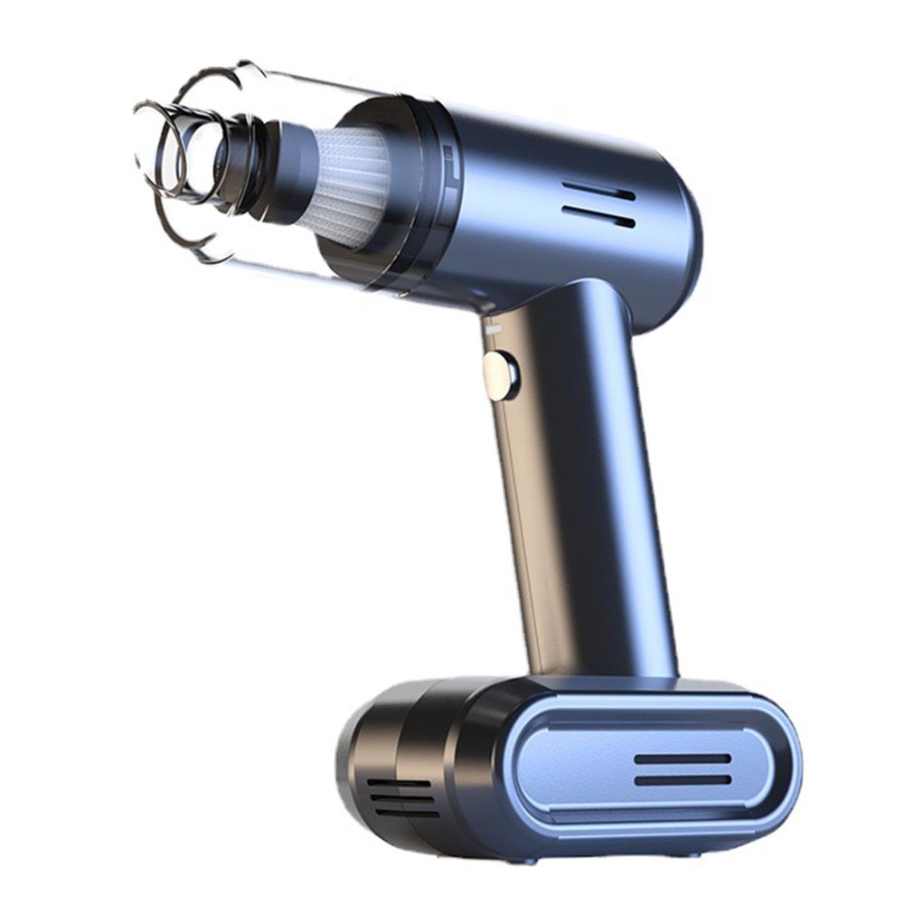 HD-8815 Handheld cordless USB battery powered 2 in 1 Vacuum Cleaner with Inflator